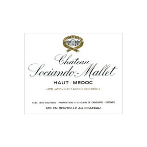 Château Sociando Mallet 2004 - 75 cl